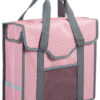 Willex Enkele fietstas/ Shopper Klavertje Vier Rood/Roze 15L