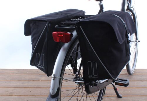 Basil Dubbele fietstas Forte 32L Zwart