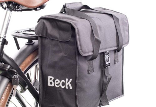 Beck Canvas Shopper Zwart 15L