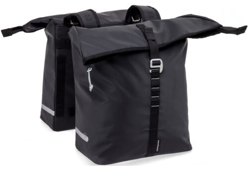 New Looxs Dubbele fietstas Cantos Double 36L Black