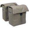 New Looxs Dubbele fietstas Leeds Double MIK 2.0 38L Taupe