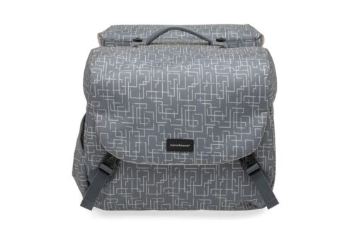 New Looxs Dubbele fietstas Mondi Joy Double MIK 38L Ivy Grey