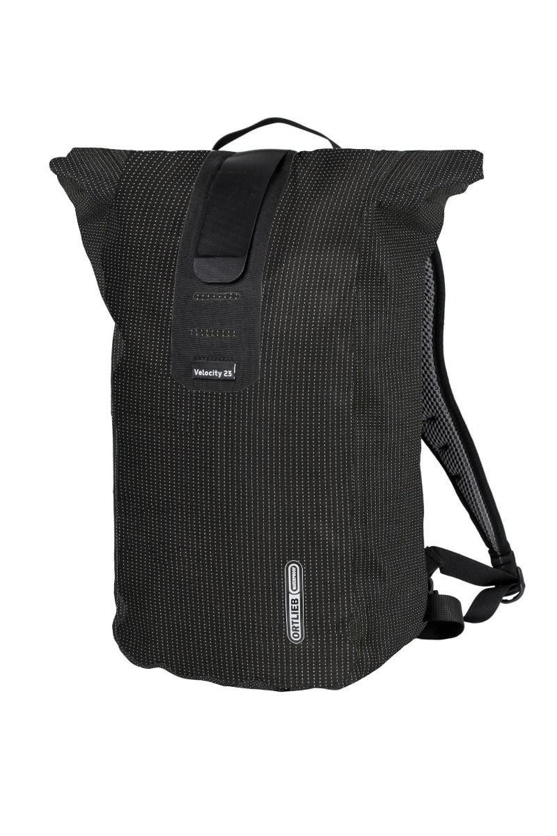 Ortlieb Fietsrugzak Velocity High Visibility Black 23L Ortlieb Fietsrugzak Velocity High Visibility Black 23L