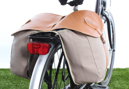 Selle Monte Grappa Bisaccia Honey Bruin-grijs