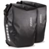 Thule Dubbele fietstas Shield Pannier Large 50L Zwart