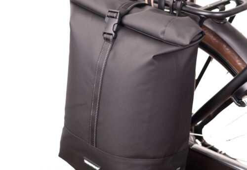 Urban Proof Enkele fietstas Rolltop Recycled 20L Zwart