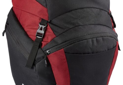 Vaude Tassenset OnTour Back 46L Black/Carmine