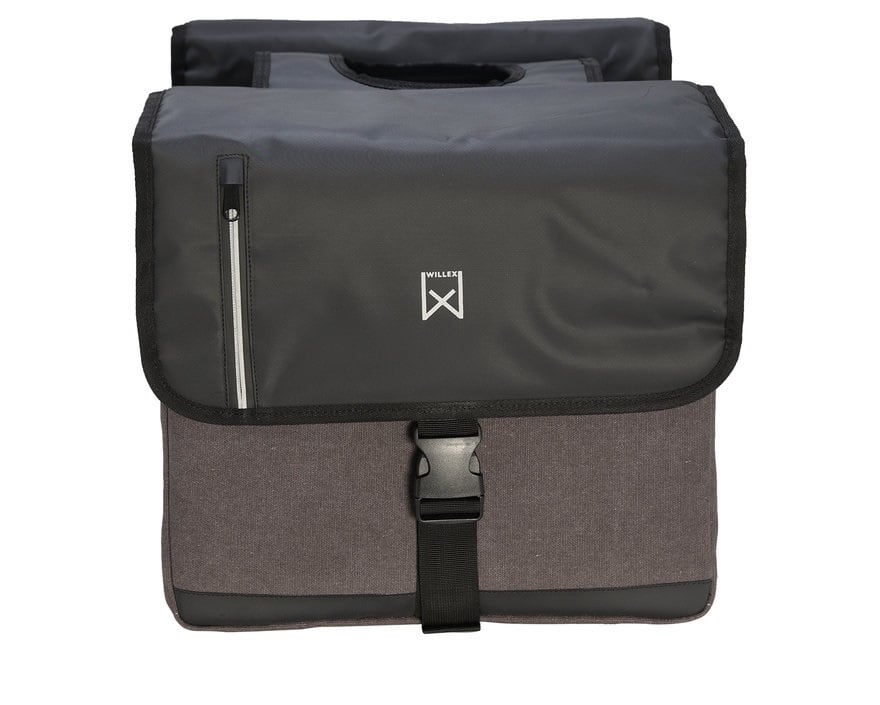 Willex Dubbele Businesstas 30L Grijs/Zwart Willex Dubbele Businesstas 30L Grijs/Zwart