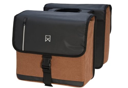 Willex Dubbele Businesstas 46L Bruin/Zwart