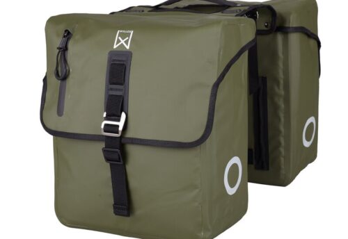 Willex Dubbele Tas Roubaix 28L Groen