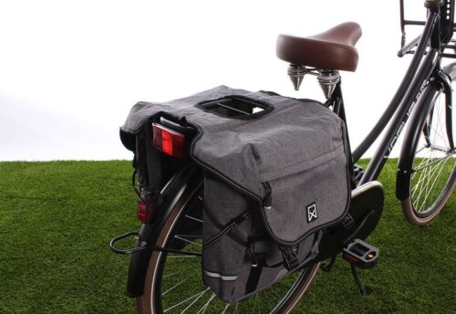 Willex Dubbele fietstas Bagagetas 1200 28L Antraciet