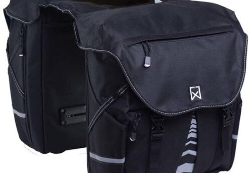 Willex Dubbele fietstas Bagagetas XL 1200 50L Zwart