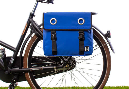 Willex Dubbele fietstas Bisonyl 30L Blauw