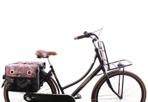 Willex Dubbele fietstas Bisonyl 30L FIRE