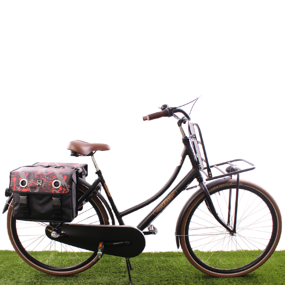 Willex Dubbele fietstas Bisonyl 30L FIRE Willex Dubbele fietstas Bisonyl 30L FIRE