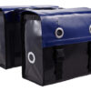 Willex Dubbele fietstas Bisonyl 52L Blauw/Zwart