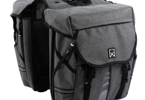 Willex Dubbele fietstas Systeemtas 20L Antraciet