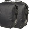 AGU Lichtgewicht Enkele fietstas Shelter Large 42L Zwart CG Set