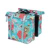 Basil Dubbele fietstas Bloom Field MIK 28-35L Blauw