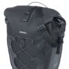 Basil Enkele Fietstas Navigator Waterproof L MIK Hooks 22L Zwart