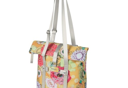 Basil Enkele fietstas Bloom Field Shopper 15-20L Geel