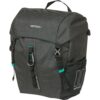 Basil Enkele fietstas Discovery 365D M MIK Hooks 9L Zwart Melee