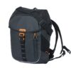 Basil Fietsrugzak Miles Tarpaulin Daypack Nordlicht 17L Zwart/oranje