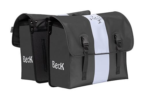 Beck Dubbele fietstas Classic Pastel Lilac 46L