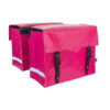 Beck Dubbele fietstas Nostalgic 52L Pink