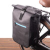 Beck Enkele fietstas Base Zwart/Blauw 18L