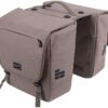 CONTEC Dubbele fietstas Via Tour Double RT 32L Zand