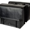 FastRider Dubbele fietstas Cargo Tarpaulin 46L Zwart
