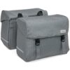 New Looxs Dubbele fietstas Mondi Joy Double 38L Nima Grey