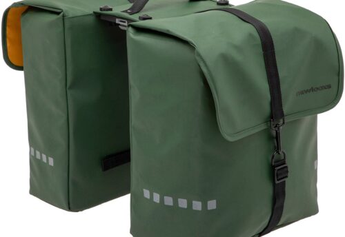 New Looxs Dubbele fietstas Odense Double MIK 2.0 39L Green