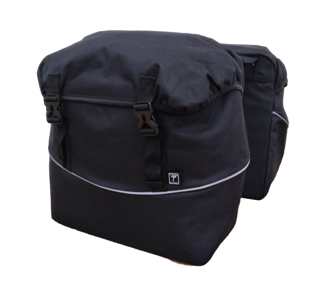 Willex Dubbele fietstas Double Traveller Bag 40L Zwart Willex Dubbele fietstas Double Traveller Bag 40L Zwart