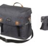 XLC Enkele fietstas Lux Anthracite Fingerprint 16L Grijs