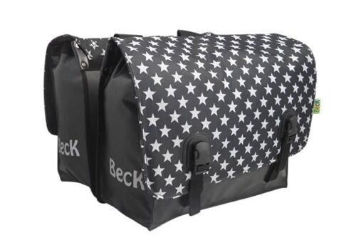 Beck Dubbele fietstas Classic 46L Stars