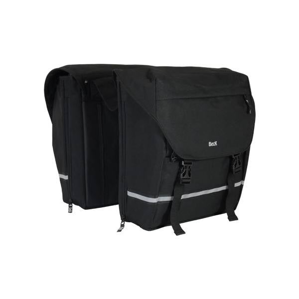 Beck Dubbele fietstas SPRTV Zwarte Bies 30L Zwart Beck Dubbele fietstas SPRTV Zwarte Bies 30L Zwart