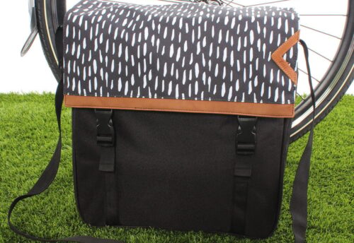 FastRider Enkele fietstas Shopper Nara 17L Zwart