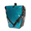 Ortlieb Enkele Fietstas Back-Roller Design Wave Lines QL 2.1 Petrol/Black 20L