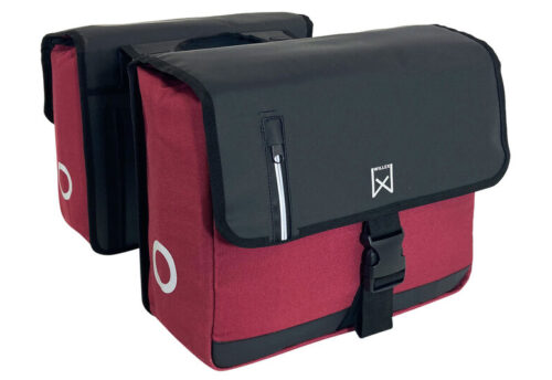 Willex Dubbele Businesstas 30L Rood/Zwart