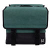Willex Dubbele Canvas Tas Plus Groen/Matzwart 40L