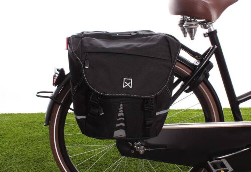Willex Dubbele fietstas Bagagetas S 1200 20L Zwart
