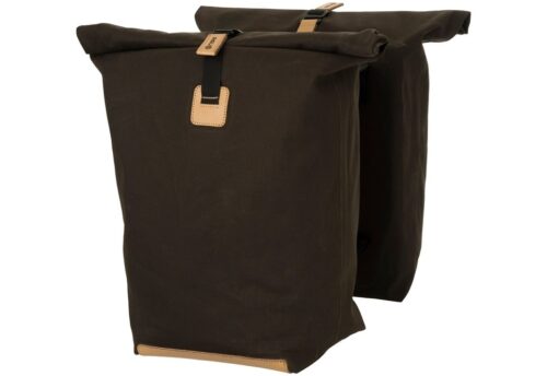 AGU Dubbele fietstas Convoy Clean Urban MIK 34L Ground Coffee