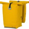 AGU Dubbele fietstas Convoy Clean Urban MIK 34L Mustard