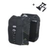 Basil Dubbele Fietstas Miles MIK 2.0 32L Black/Lime