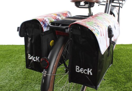 Beck Dubbele fietstas 35L Small Drippy