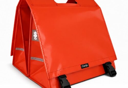 Clarijs Dubbele fietstas XL 46L Oranje