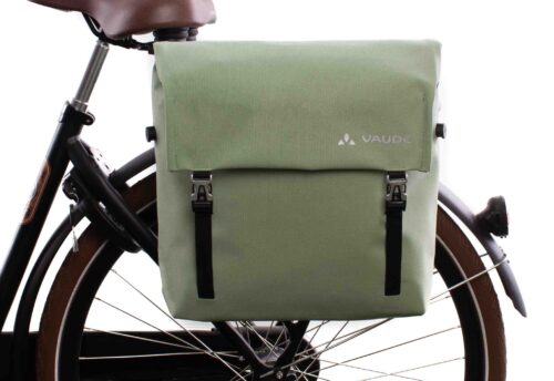 Vaude Enkele fietstas / messenger Augsburg IV 14L M Willow Green