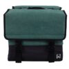 Willex Dubbele Canvas Tas Plus Groen/Matzwart 48L